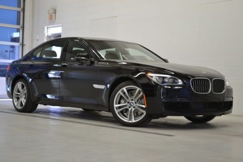 Great lease/buy! 14 bmw 750lxi executive m sport no reserve lighting cw nav