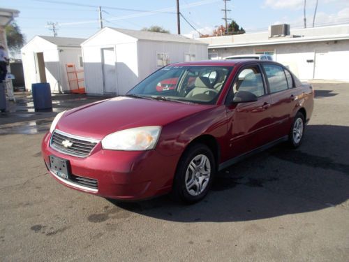2006 chevy malibu, no reserve