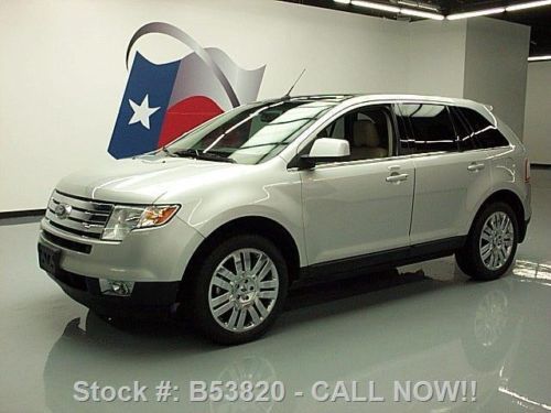 2010 ford edge limited pano sunroof heated leather 26k texas direct auto