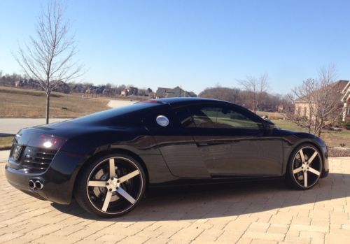 2008 audi r8 base coupe 2-door custom bad ass supercar !!!!!!!!!!!!