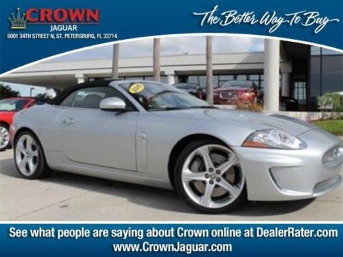 2010 jaguar xk xkr select 100k warranty call greg sarantis 727-698-5544