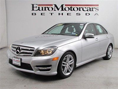 Mercedes benz c c300 cpo certified warranty dealer financing sport silver black