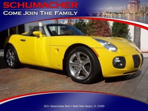 Solstice gxp convertible turbo 12k miles  clean carfax