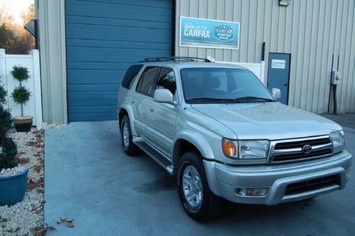 2000 toyota 4runner limited 4wd locker sunroof leather alloy hitch 3.4l 4x4 awd