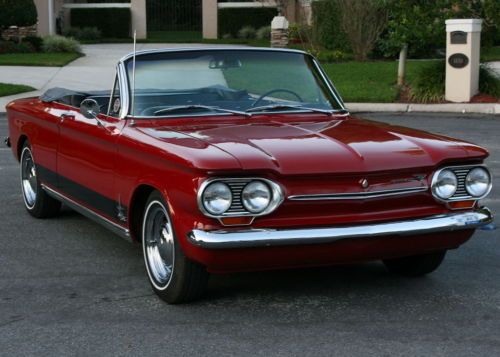 Famous turbo spyder restored - 1963  chevrolet corvair monza spyder convertible