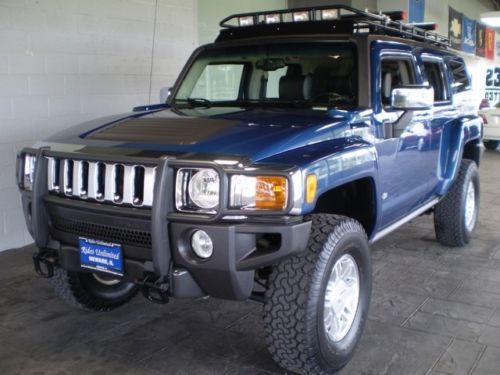 2006 hummer h3 adventure awd 3.5l lthr moonroof dvd gobi rack 76k