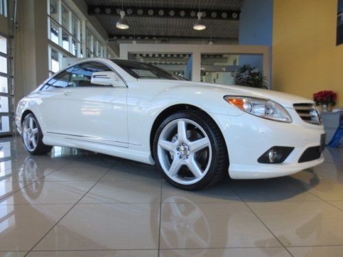 Cl550 coupe 5.5l nav cd awd air suspension active suspension power steering abs