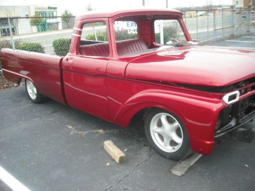 1966 ford f-100 4.6 aod on airbags project