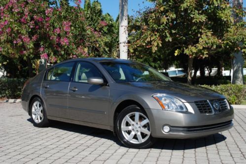 2004 nissan maxima 3.5 sl v6 5-speed automatic preferred pkg. leather bose 6-cd