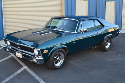 1970 chevrolet nova base coupe 2-door 5.7l incredible restoration / wicked fast!