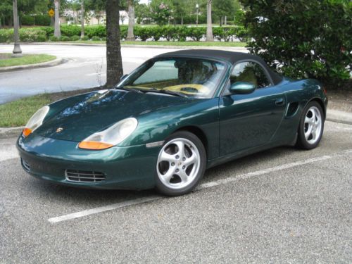 2000 porsche boxster 2.7l h-6 with a 5 speed manual transmission 986