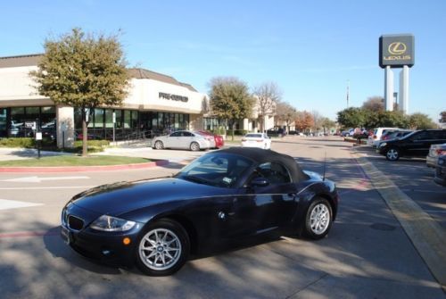 2005 bmw z4 low miles convertable leather cd