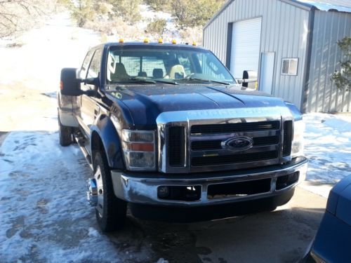 2008 ford f-450 super duty lariat crew cab pickup 4-door 6.4l