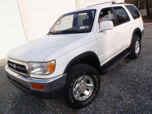 1997 toyota 4runner sr5 3.4l v6 stick/rare manual transmission 136k miles clean!