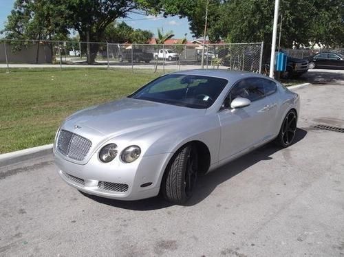 2004 bentley continental gt coupe 2-door 6.0l