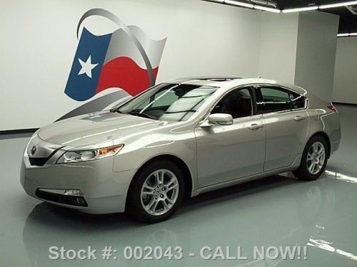 2009 acura tl sunroof htd leather xenons only 37k miles texas direct auto