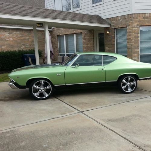 1969 chevelle malibu retro chevrolet v8 355 oem old school hot rod muscle car