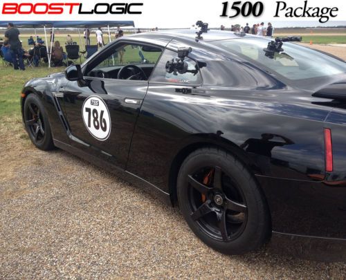 2010 nissan gtr black/black 7k miles boost logic blgtr 1500 package with motec