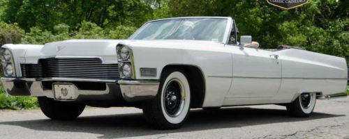 1968 cadillac deville base convertible 2-door