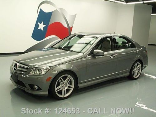 2010 mercedes-benz c300 sport automatic sunroof nav 37k texas direct auto