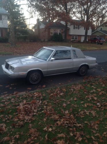 1984 chrysler lebaron car 45,178 original miles. great shape, runs great, clean