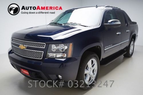 14k low miles 2012 chevy avalanche ltz 4x4 truck nav leather 20 chrome wheels