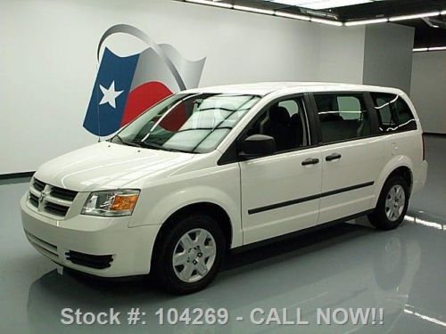 2008 dodge grand caravan se 7-pass booster seat 37k mi texas direct auto