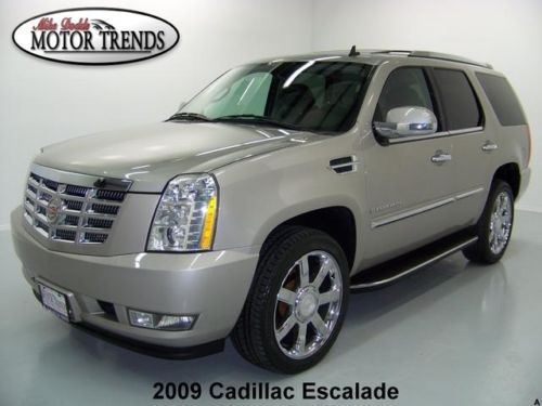 2009 cadillac escalade awd luxury navigation dvd rearcam heated seats 58k