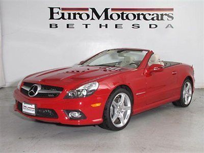 Mb certified cpo mars red pano stone leather 11 financing sl500 navigation amg