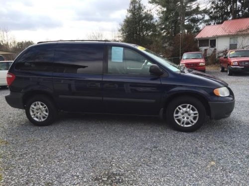 2005 dodge caravan se mini van v6 auto clean low miles