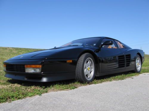 1989 ferrari testarossa base coupe 2-door 4.9l