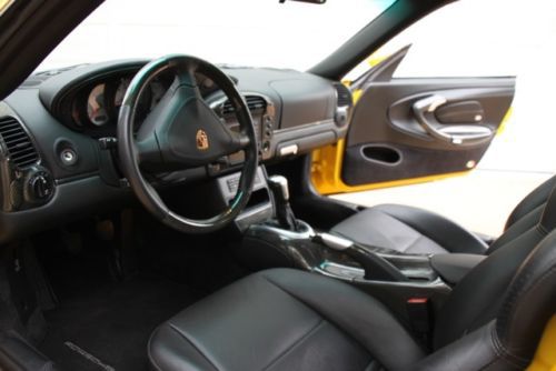 Rare 2002 Porsche 911 GT2 Yellow Black 7200 Miles Carrera Design Collectors Item, image 5