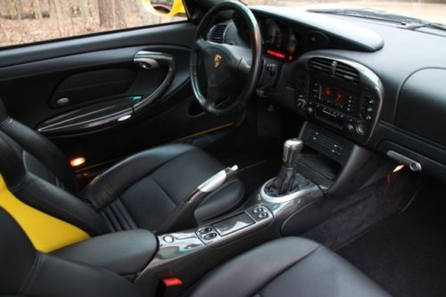 Rare 2002 Porsche 911 GT2 Yellow Black 7200 Miles Carrera Design Collectors Item, image 6