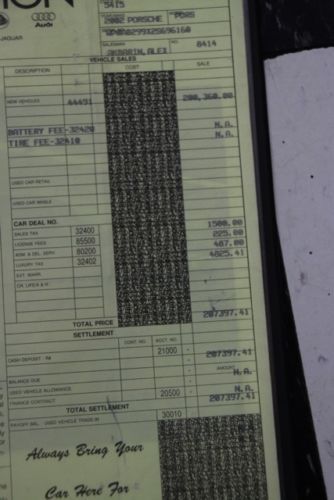 Rare 2002 Porsche 911 GT2 Yellow Black 7200 Miles Carrera Design Collectors Item, image 22