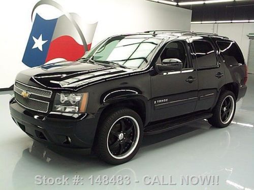 2008 chevy tahoe lt3 htd leather sunroof nav dvd 75k!! texas direct auto
