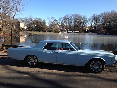 1966 lincoln continental sedan suicide doors survivor 1 owner showroom  new mint