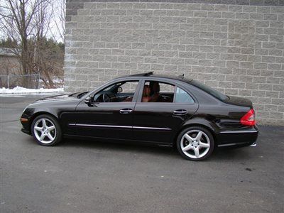 07 e 550 sport package ! navi /amg/po2 package low miles one owner. we shi[