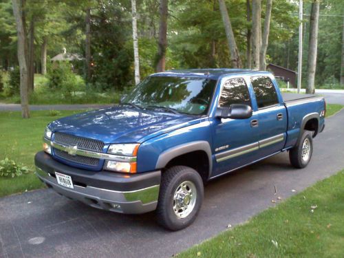 2004 chevrolet 2500 hd crew cab lt