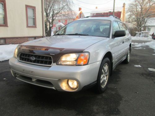 2004 subaru outback wagon 4-door 2.5l + awd ! bright clean classy plus 5 speed