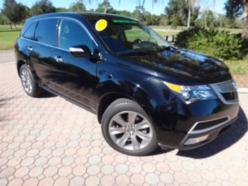 2012 acura mdx advance pkg