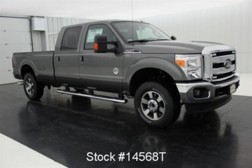 14 f-250 lariat 4wd crew cab new turbo 6.7 v8 diesel navigation remote start
