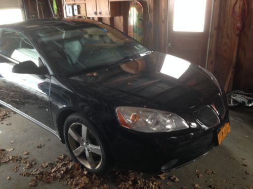 Beautiful all black 2007 pontiac g6 gt convertable