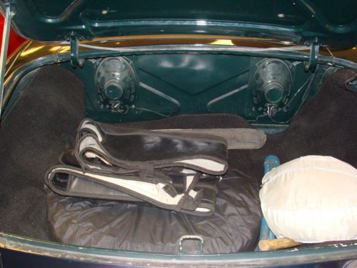 1975 mgb convertible,green,runs good,good condition,(tools,bra,cover included), image 16