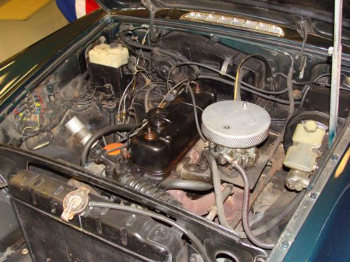 1975 mgb convertible,green,runs good,good condition,(tools,bra,cover included), image 17