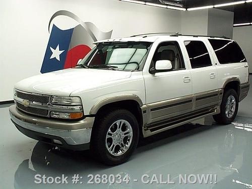 2003 chevy suburban explorer lt 7-pass sunroof dvd 23k! texas direct auto