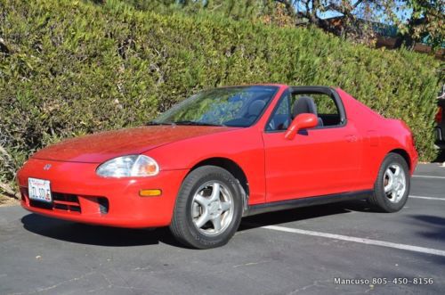 1997 honda civic del sol vtec coupe 2-door 1.6l