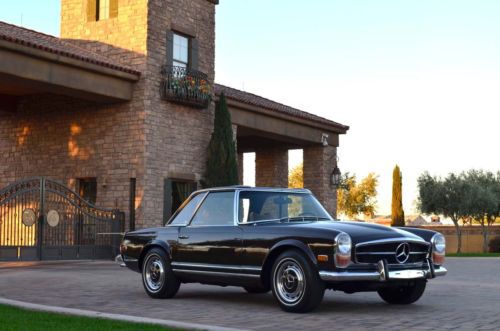 1971 mercedes 280sl stunning restoration factory weld spots 100% correct car