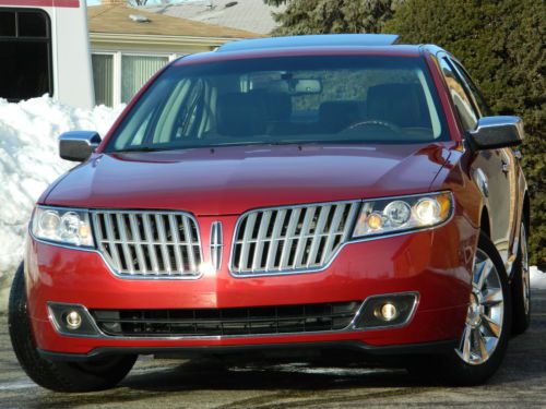 2011 lincoln mkz sync lthr htd seats navi sunroof backup sensors extra clean