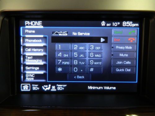 2011 LINCOLN MKZ Sync Lthr Htd Seats Navi Sunroof Backup Sensors Extra Clean, US $16,900.00, image 42