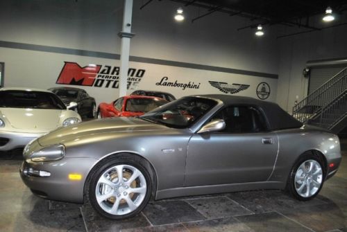 2003 maserati spyder cambiocorsa - 1 florida owner - only 21k  miles